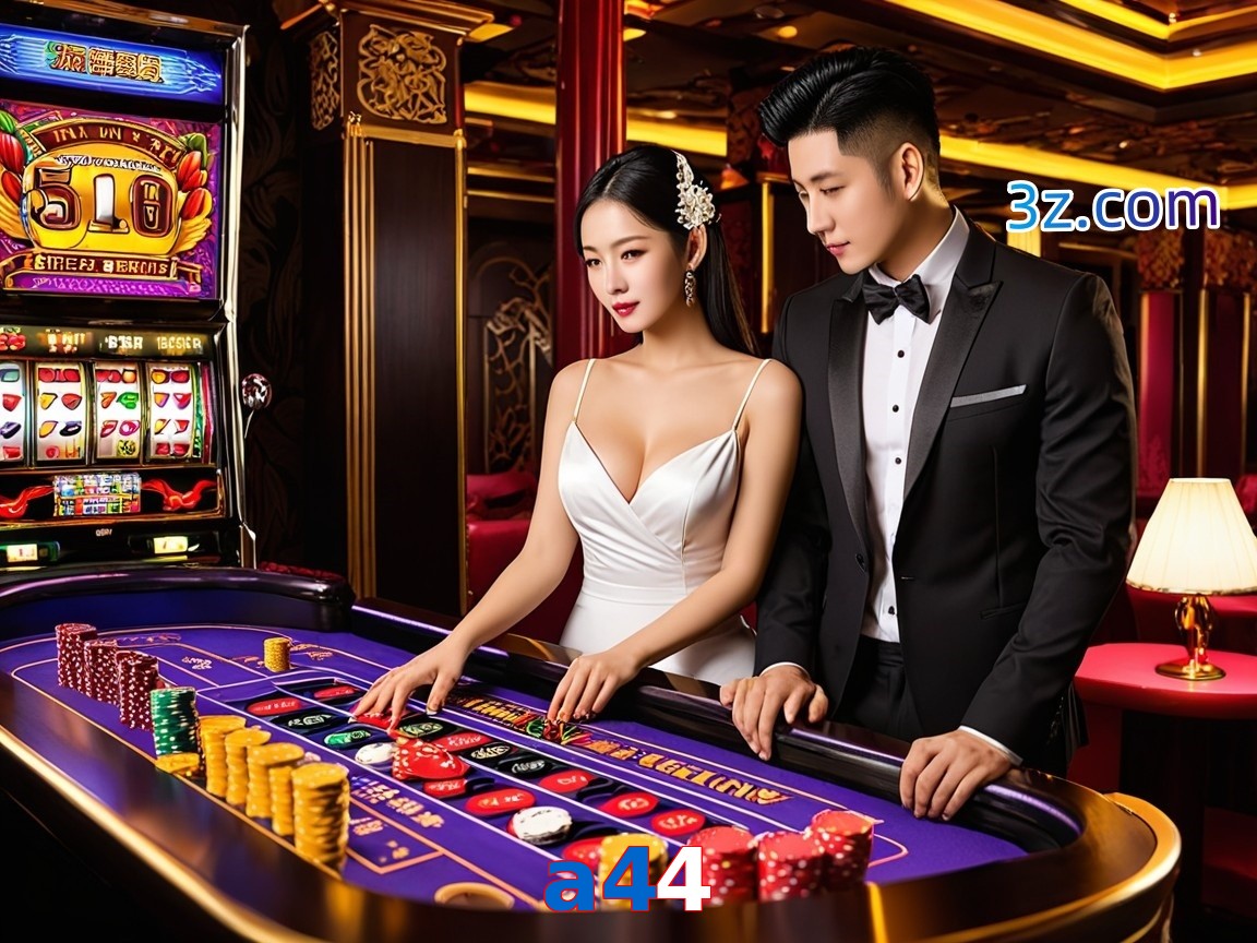 a44 cassino online com mesa de blackjack e dealer